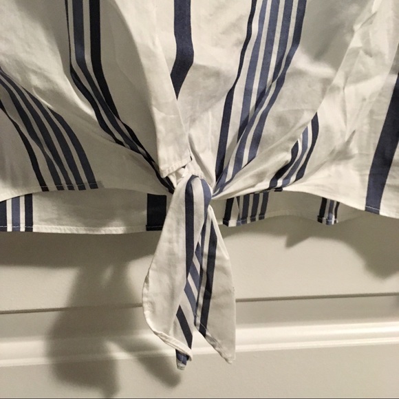 BOGO FREE - Striped Blouse - Picture 2 of 3